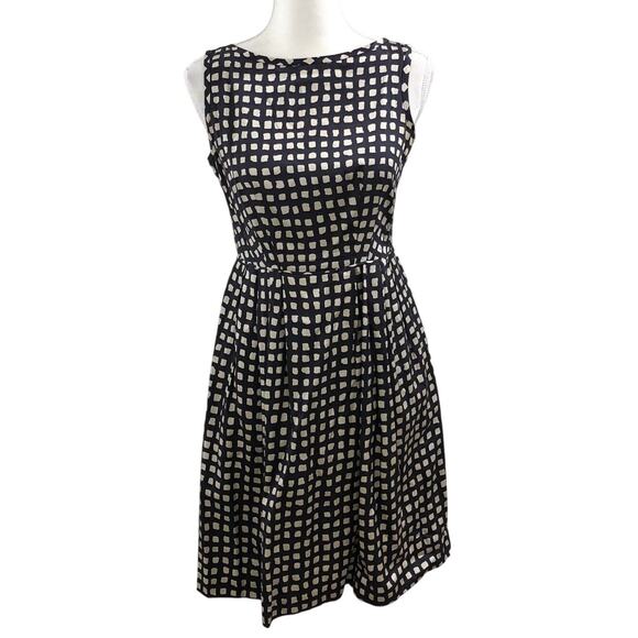 Banana Republic Silk Fit and Flare Dress - Picture 1 of 10
